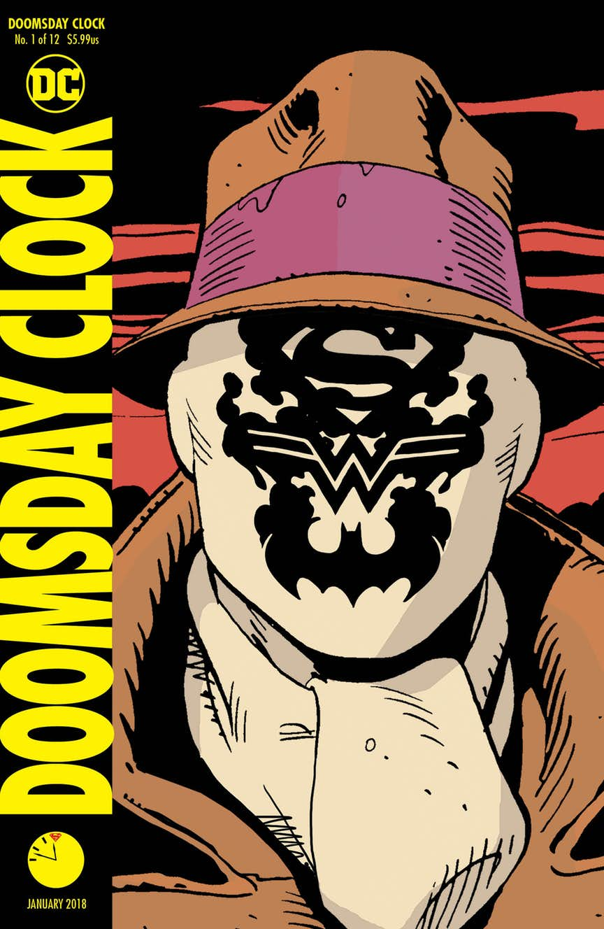 Doomsday Clock #1, lenticular cover di Gary Frank