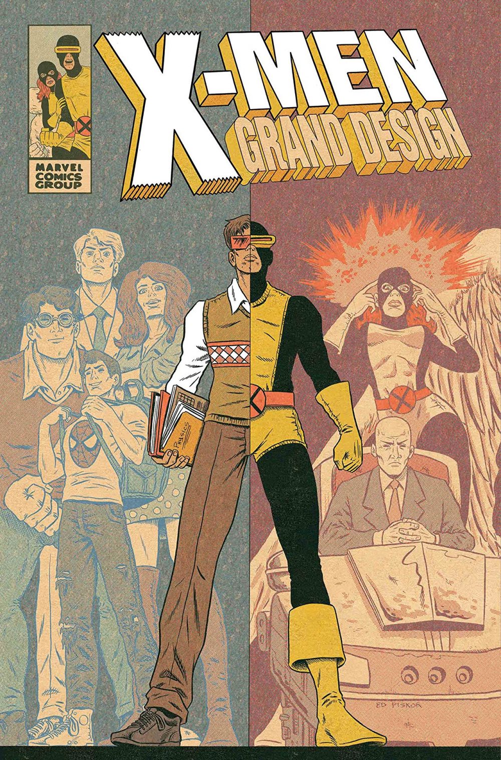 X-Men: Grand Design #1, copertina di Ed Piskor