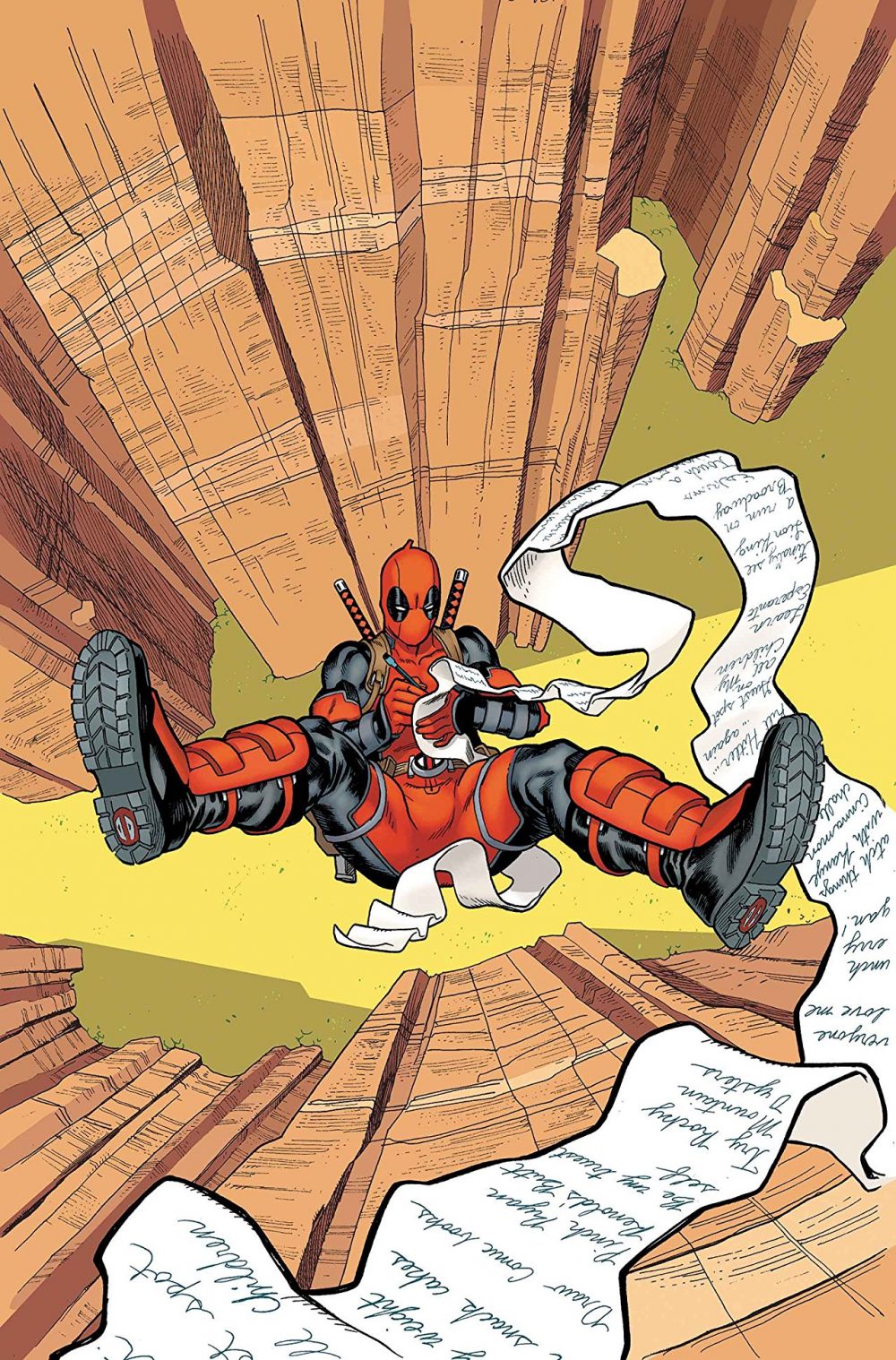 Despicable Deadpool #292, copertina di Mike Hawthorne