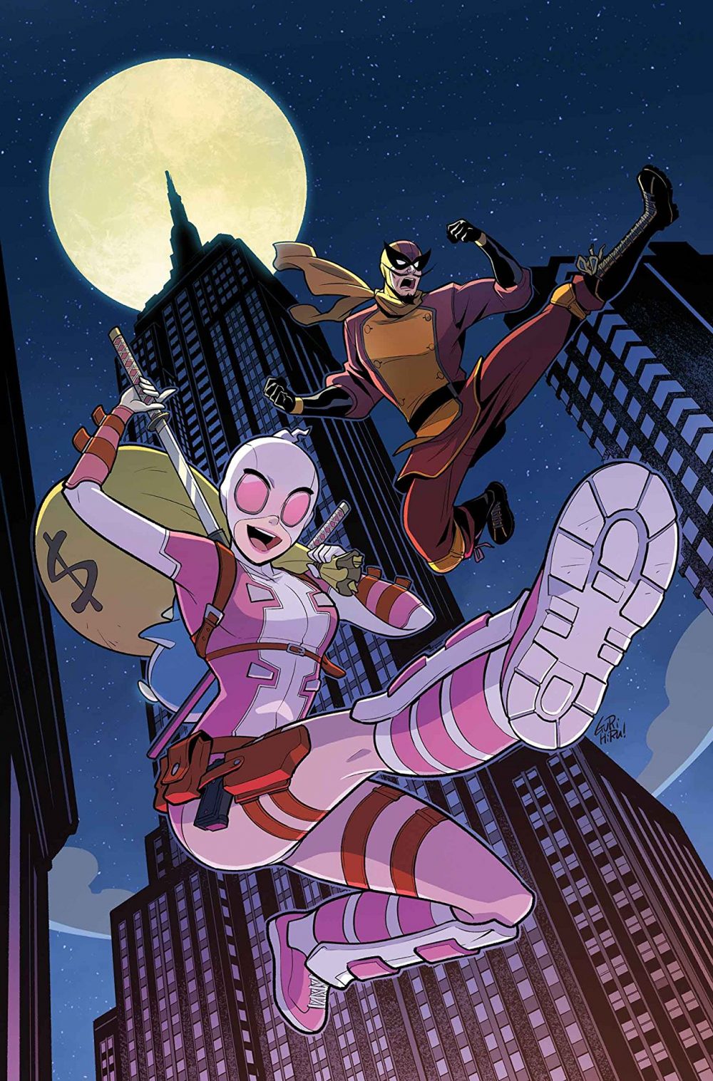 Gwenpool #24, copertina di Gurihiru