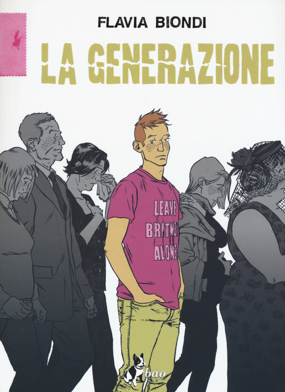 La generazione, copertina di Flavia Biondi