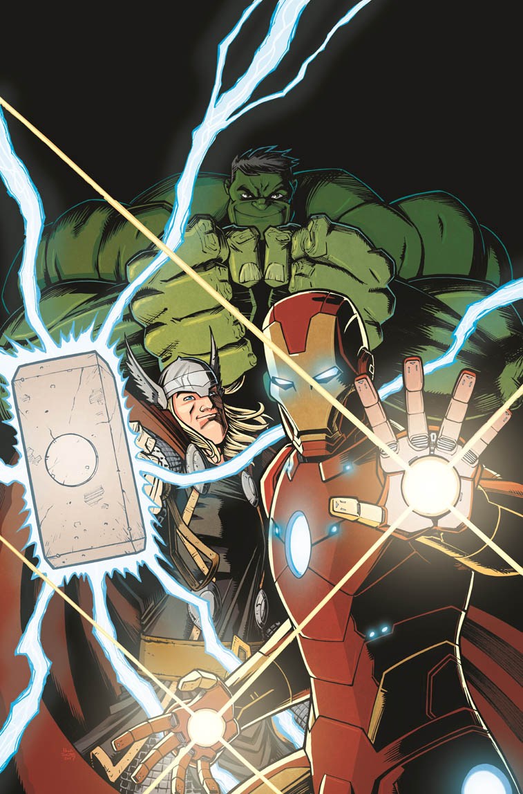 Avengers: Back to Basics #1, copertina di Nick Roche