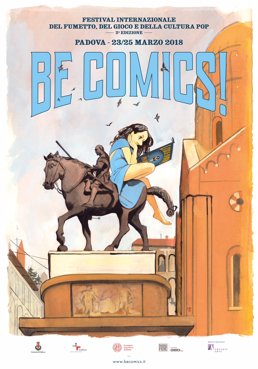 Be Comics! 2018, locandina di Manuele Fior