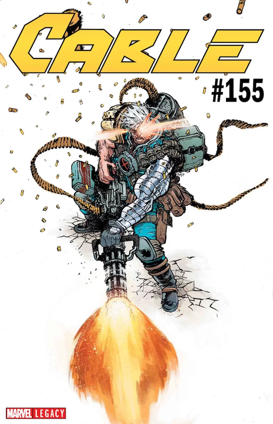 Cable #155, copertina di Daniel Warren Johnson