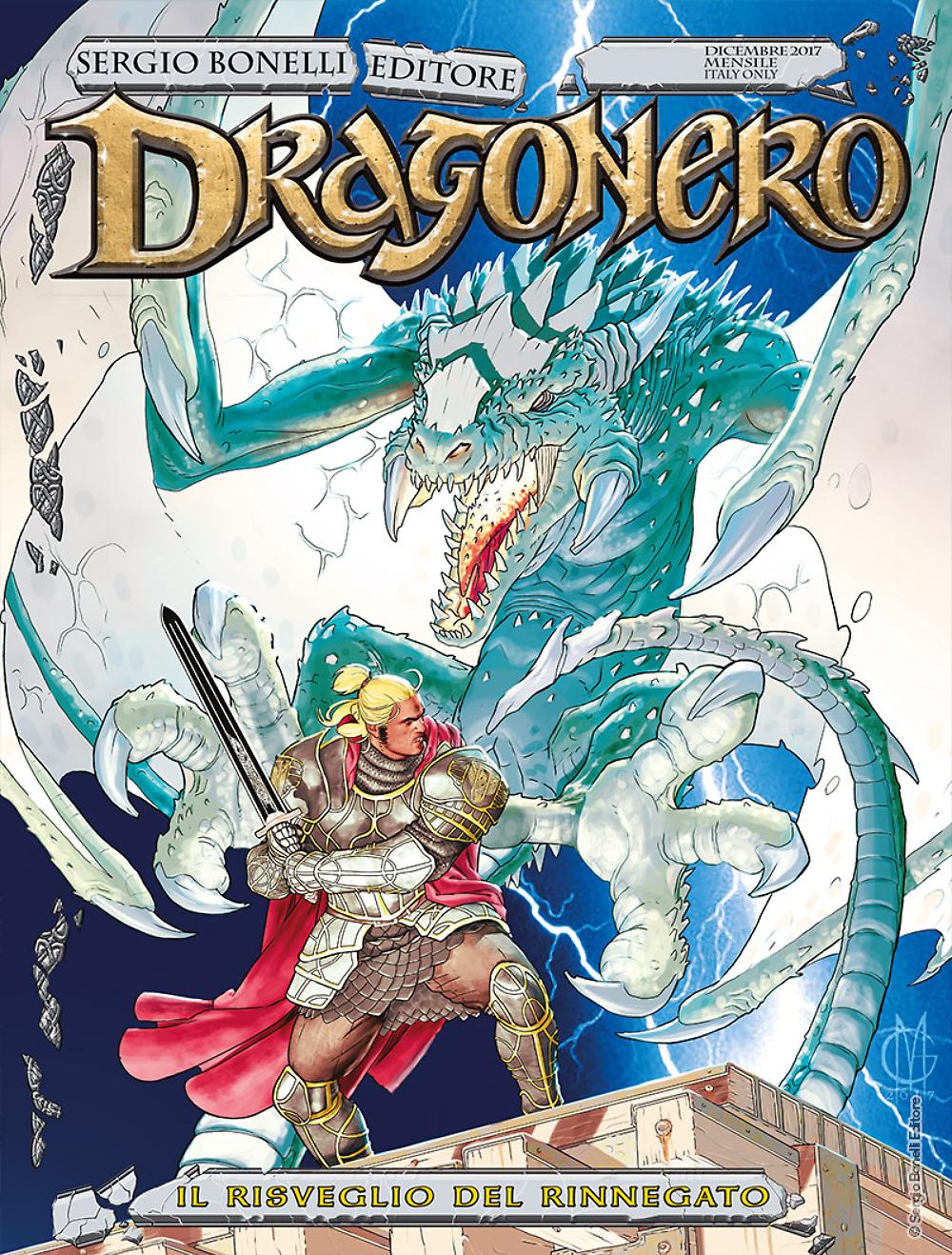 Dragonero 55, copertina di Giuseppe Matteoni