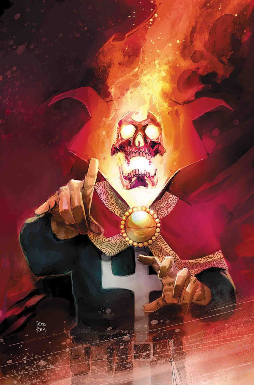 Doctor Strange: Damnation #3, copertina di Rod Reis