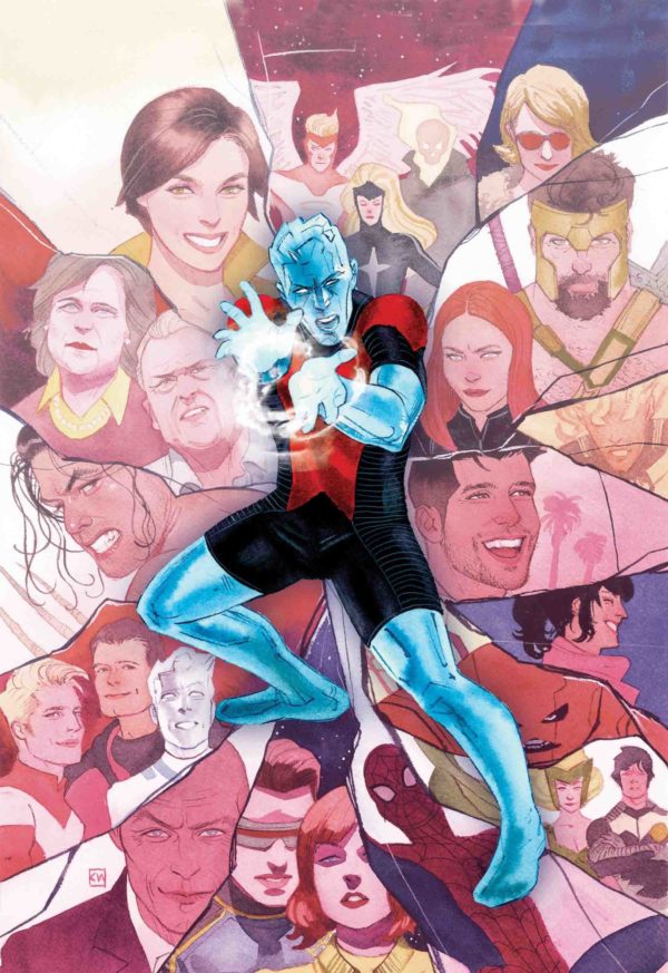 Iceman #11, copertina di Kevin Wada