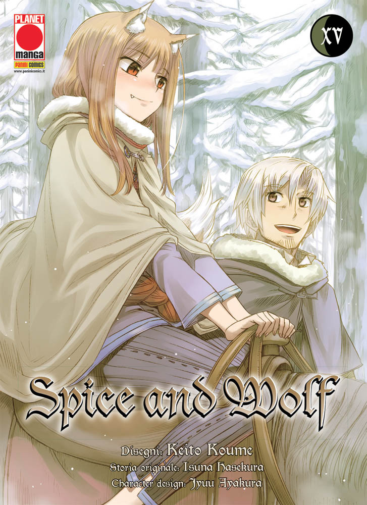 Spice and Wolf 15, copertina di Keito Koume