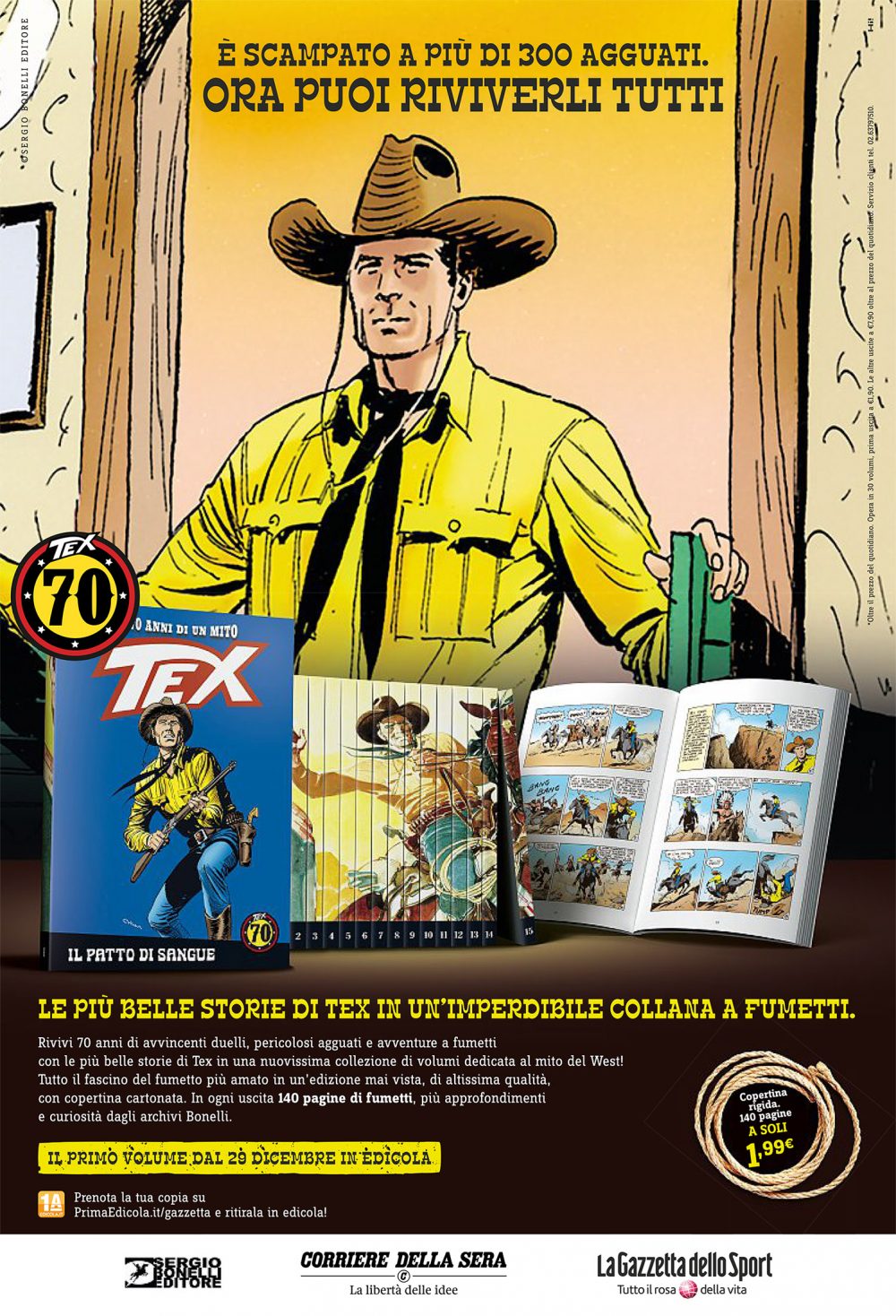 Tex 70 anni di un mito