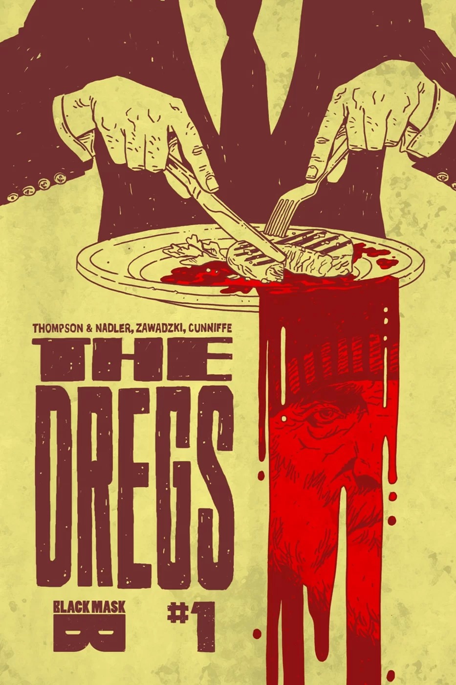 The Dregs #1, copertina di Eric Zawadzki