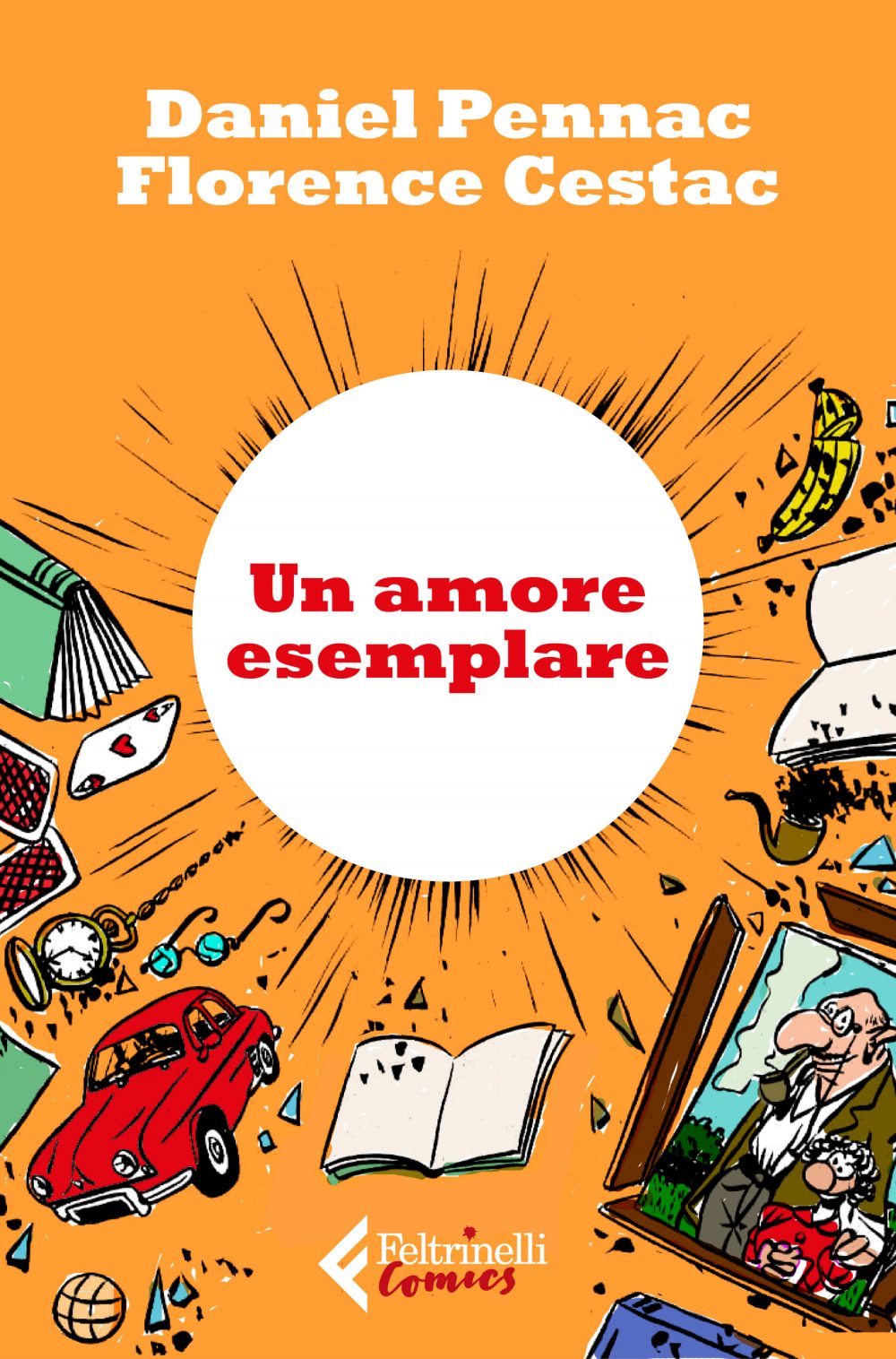 Un amore esemplare, copertina di Florence Cestac