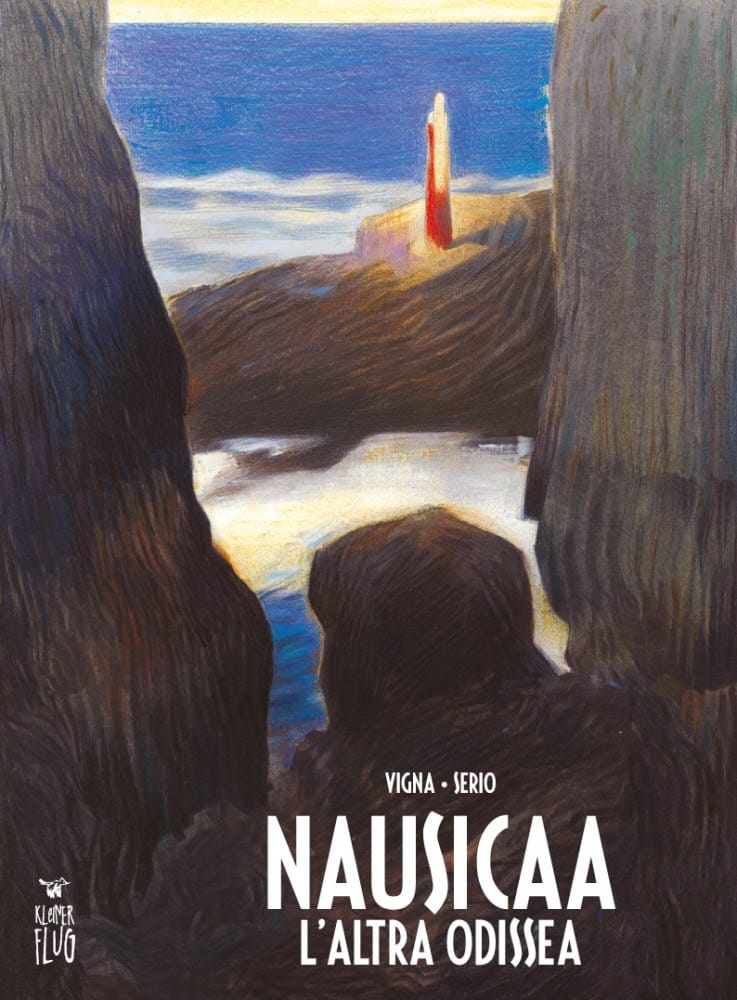 Nausicaa - L'altra Odissea, copertina di Andrea Serio