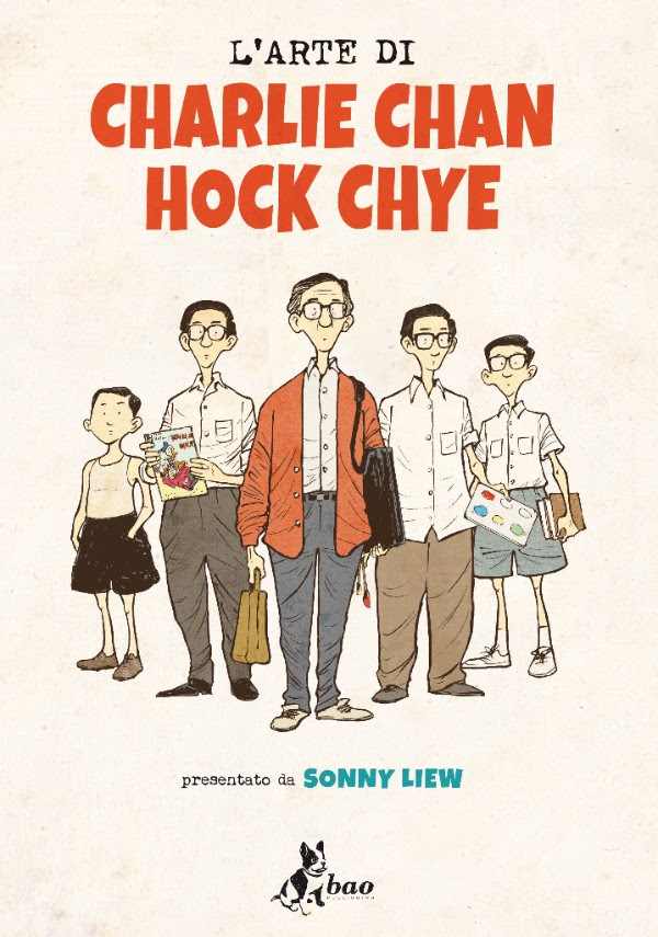 L'arte di Charlie Chan Hock Chye, copertina di Sonny Liew