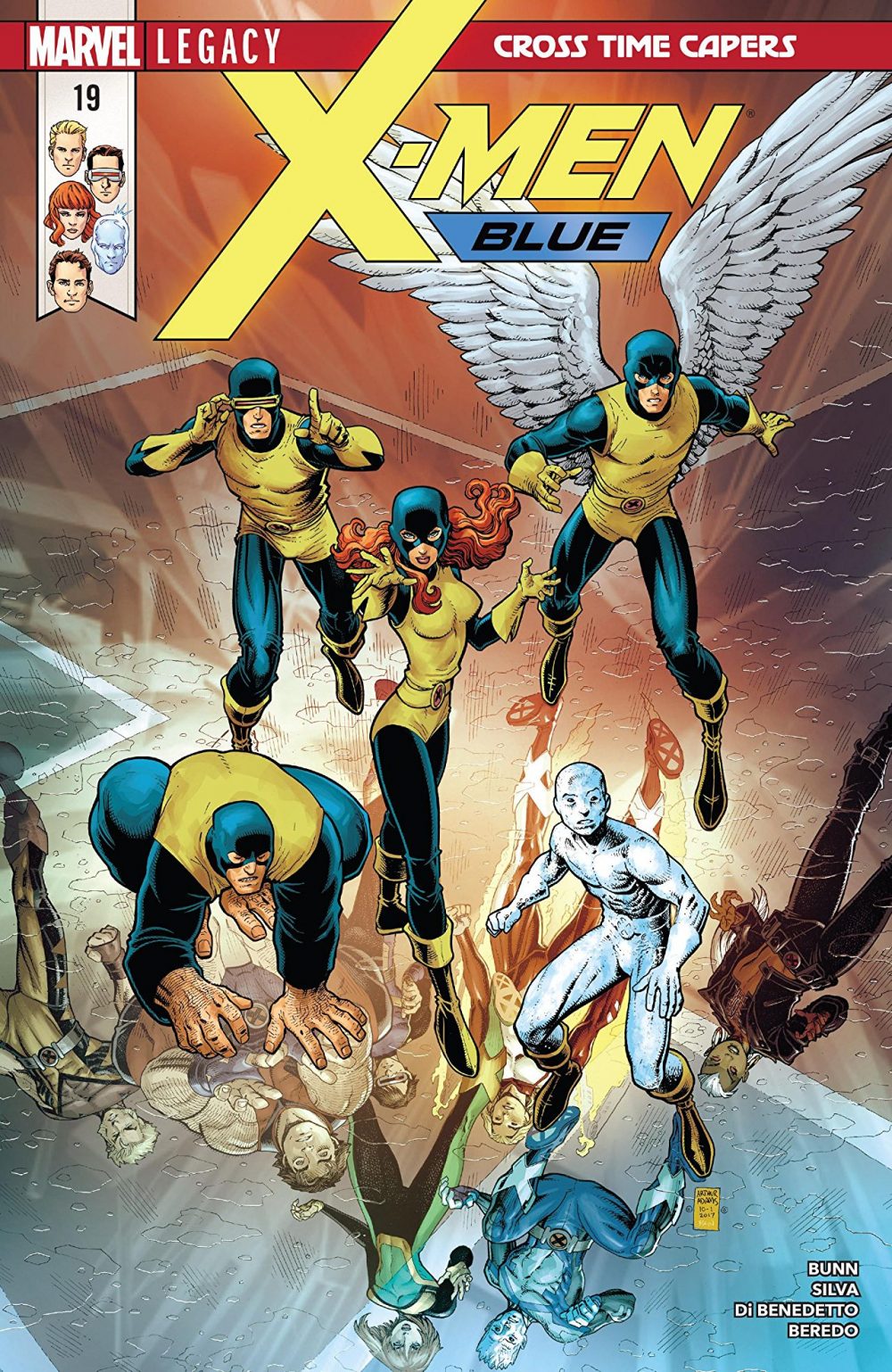 X-Men: Blue #19, copertina di Arthur Adams