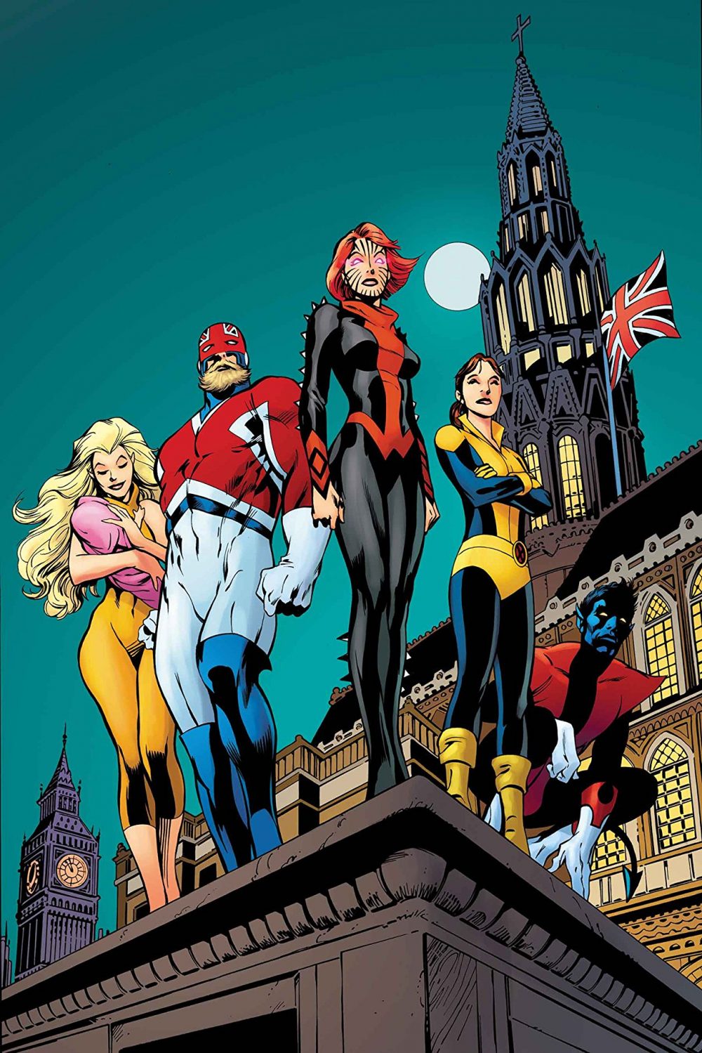 X-Men: Gold Annual #1, copertina di Alan Davis