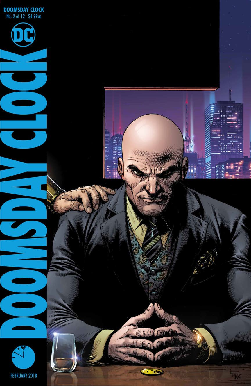 Doomsday Clock #2, variant cover di Gary Frank