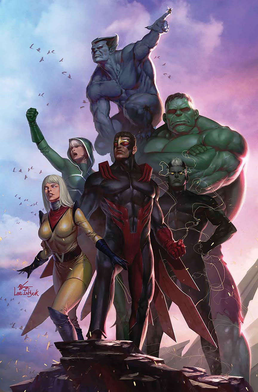 Avengers #690, variant cover di InHyuk Lee