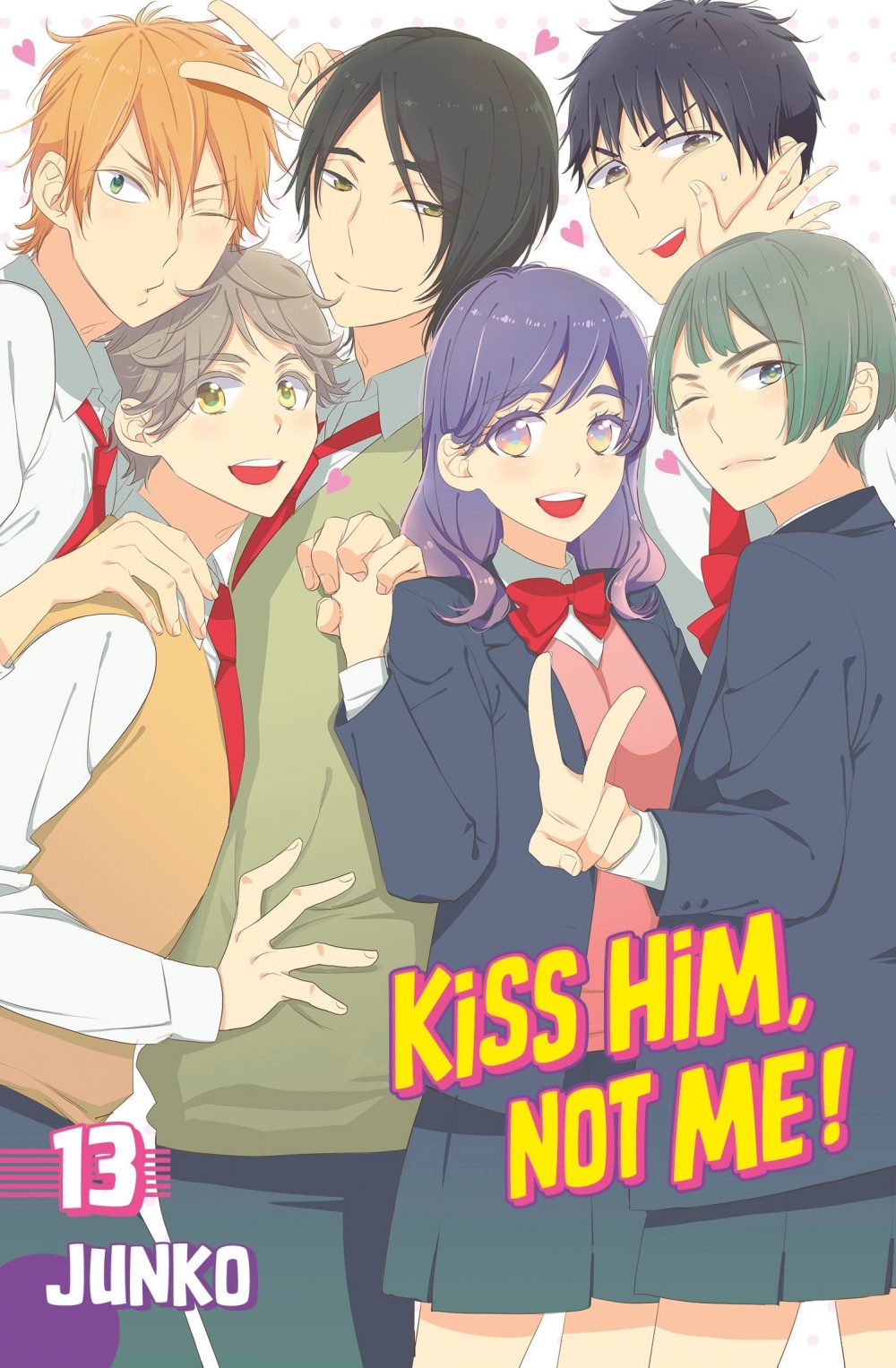 Kiss him, not me 13, copertina di Junko