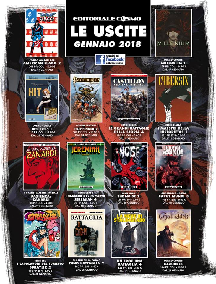 Editoriale Cosmo per gennaio 2018