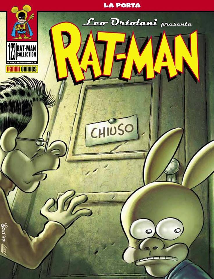 Rat-Man 123, copertina di Leo Ortolani