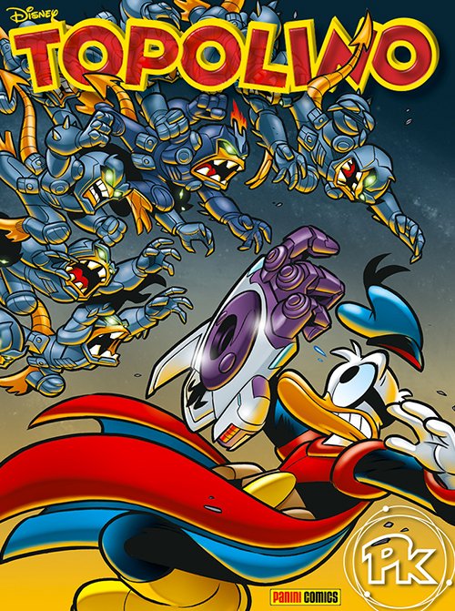 Topolino 3207, copertina di Lorenzo Pastrovicchio