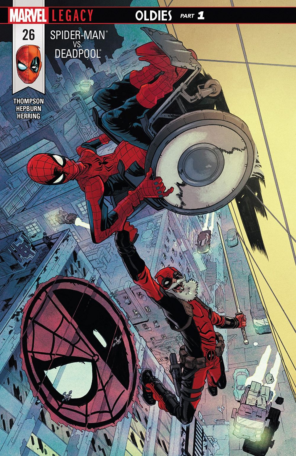 Spider-Man/Deadpool #26, copertina di Scott Hepburn