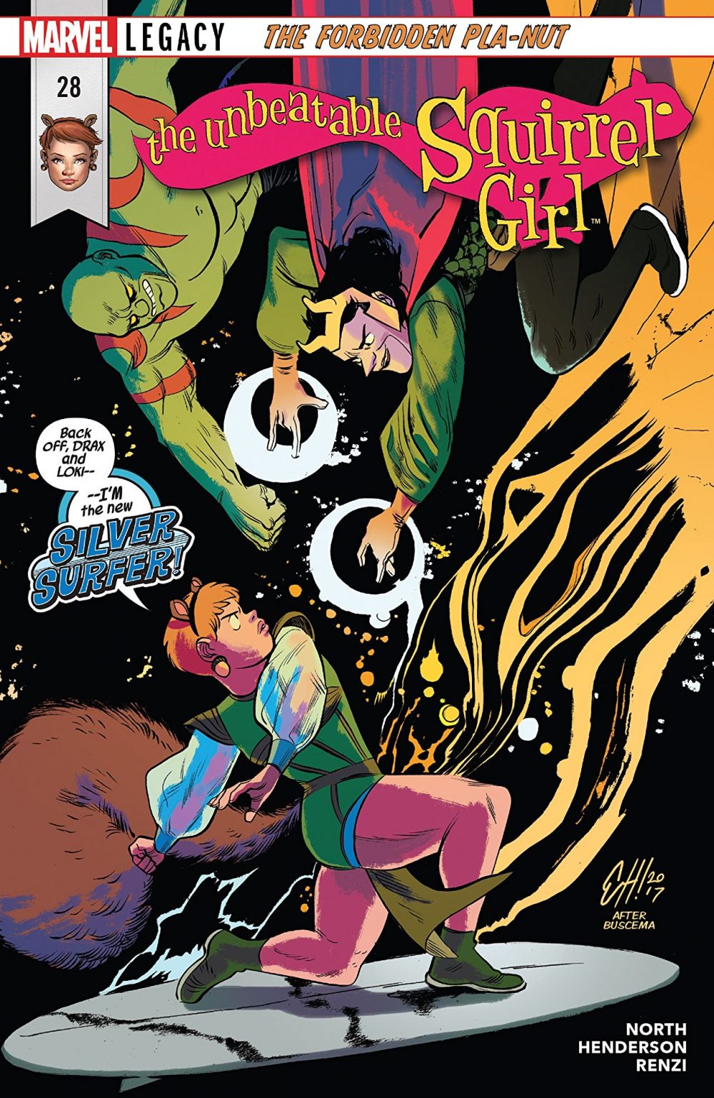 Unbeatable Squirrel Girl #28, copertina di Erica Henderson