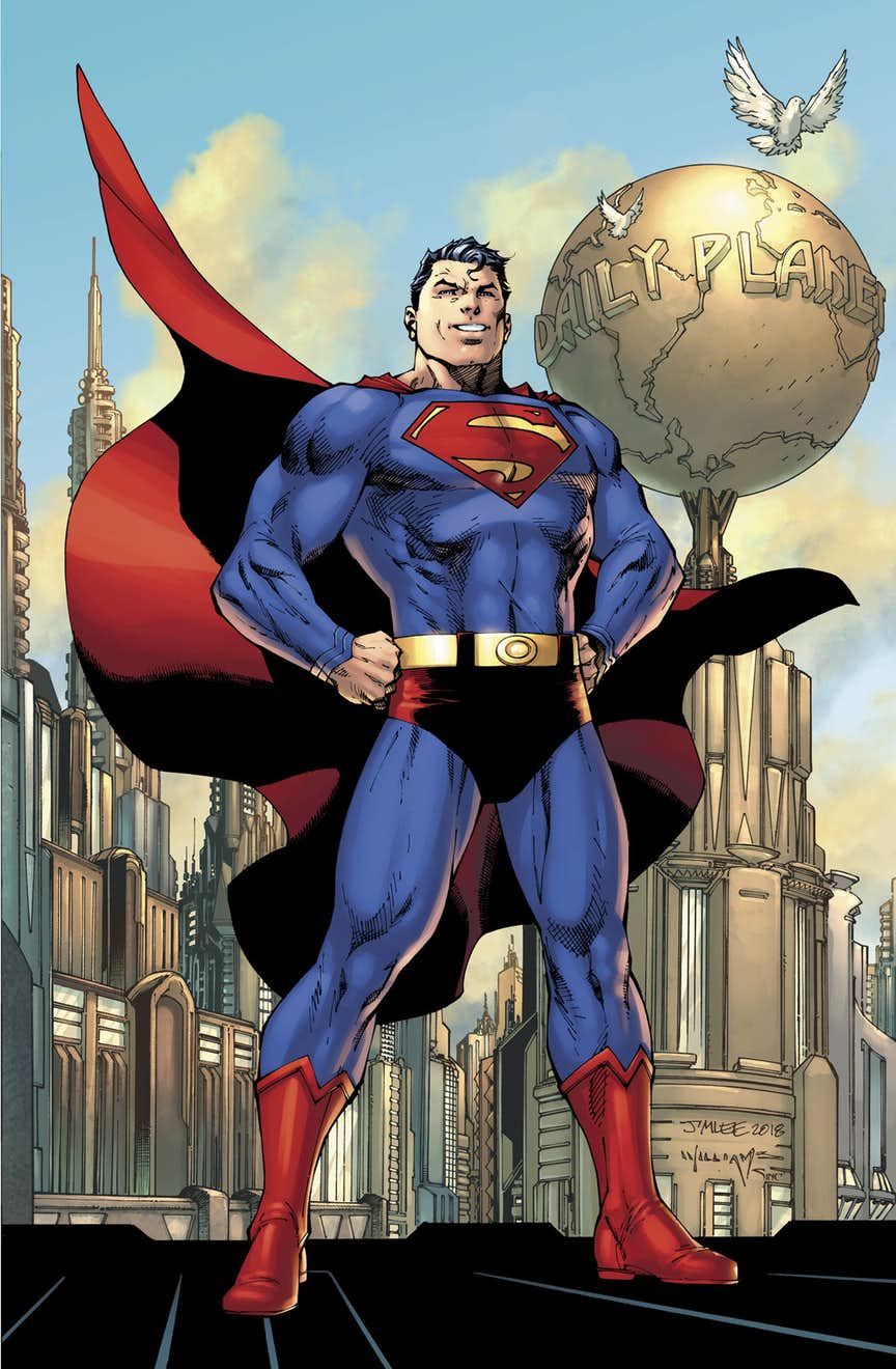 Action Comics #1000, copertina di Jim Lee