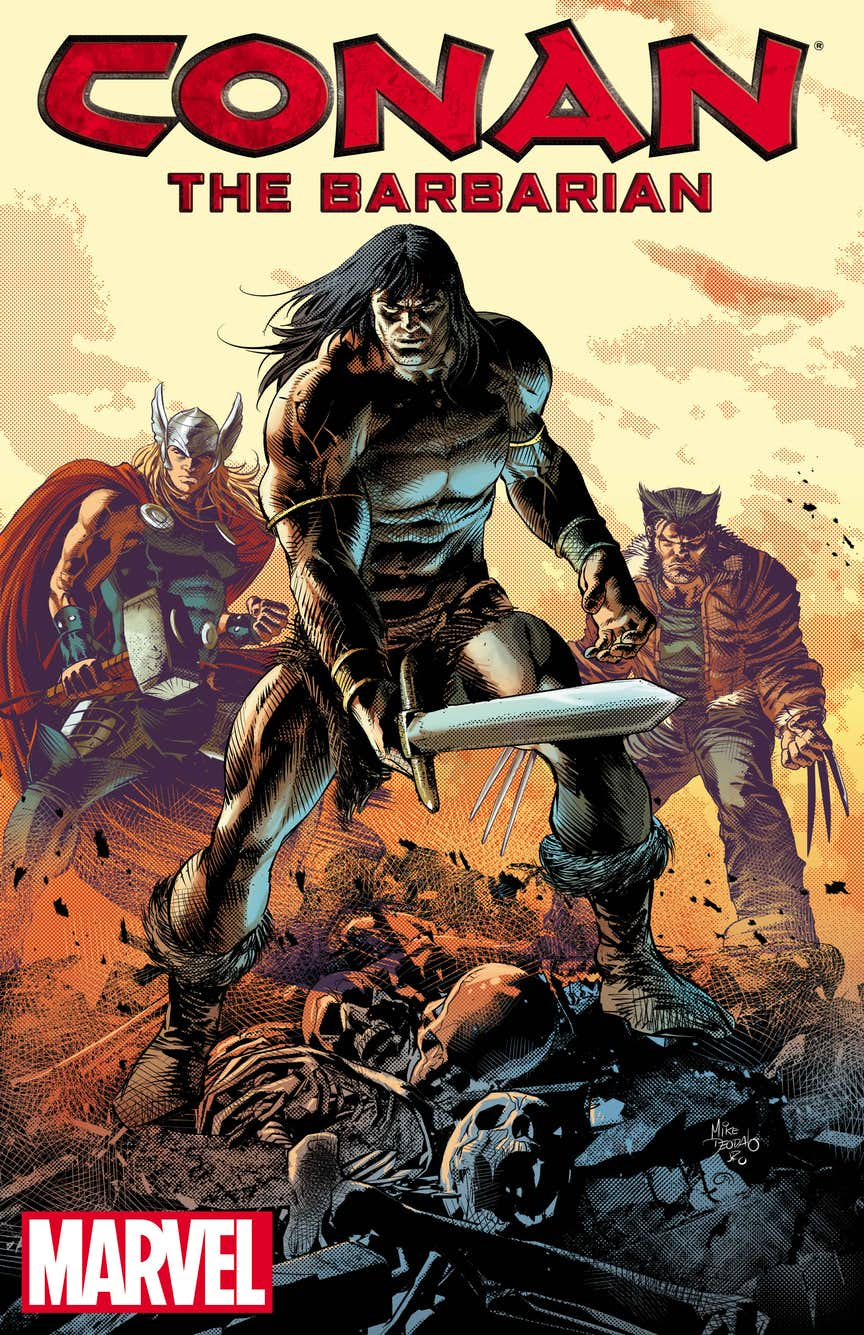 Conan the Barbarian, illustrazione di Mike Deodato Jr.