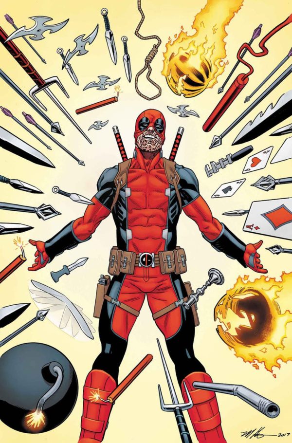 Deadpool #299, copertina di Mike Hawthorne