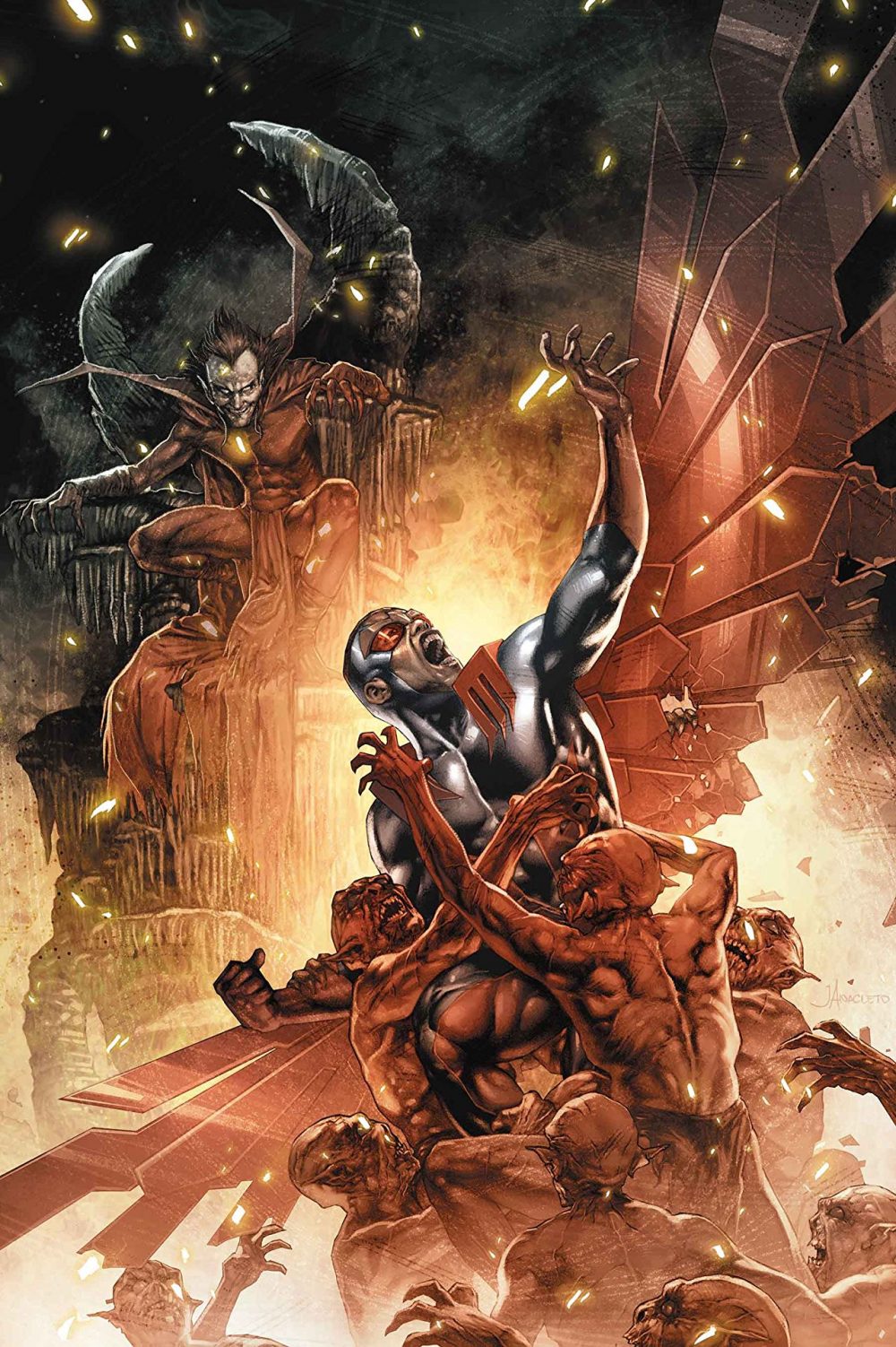 Falcon #4, copertina di Jay Anacleto