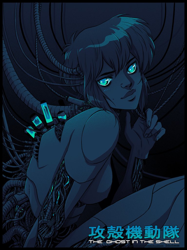 Ghost in the Shell: Global Neural Network, copertina di Becky Cloonan