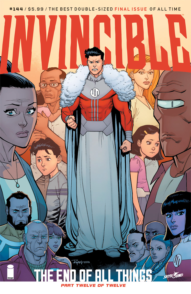 Invincible #144, copertina di Ryan Ottley