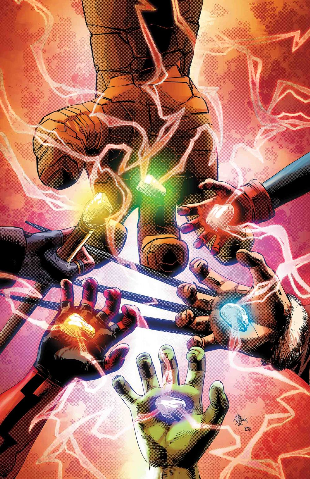 Infinity Countdown: Prime #1, copertina di Mike Deodato Jr