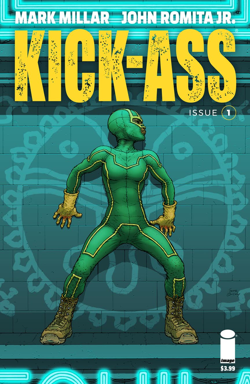 Kick-Ass #1, copertina di Frank Quitely