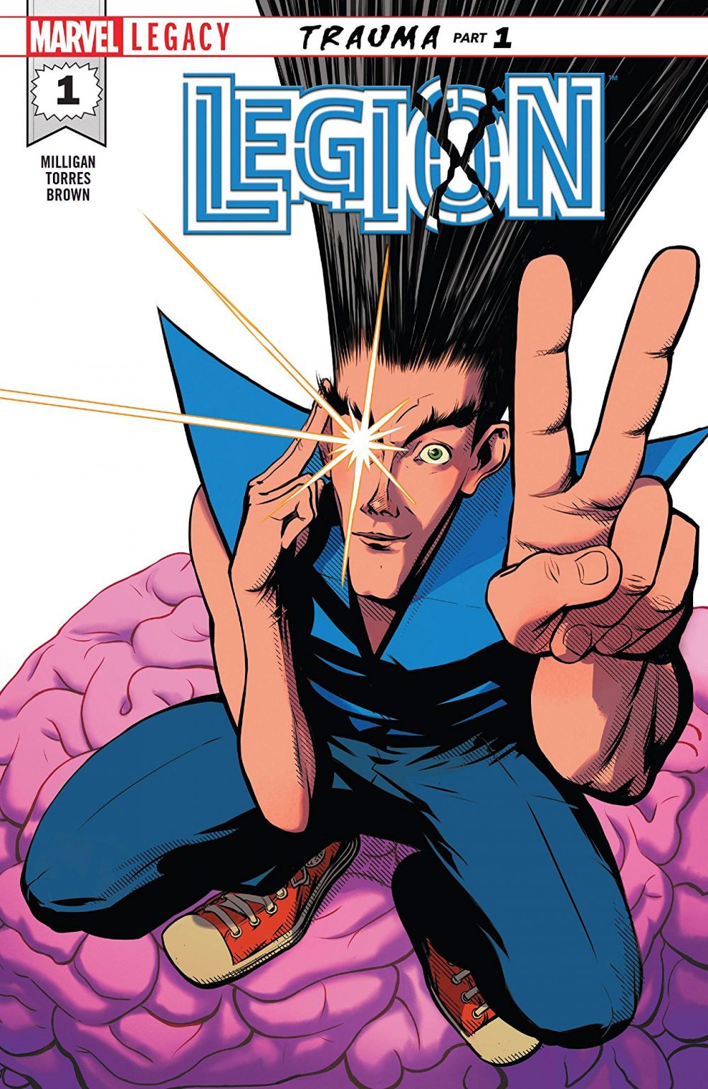 Legion #1, copertina di Javier Rodriguez