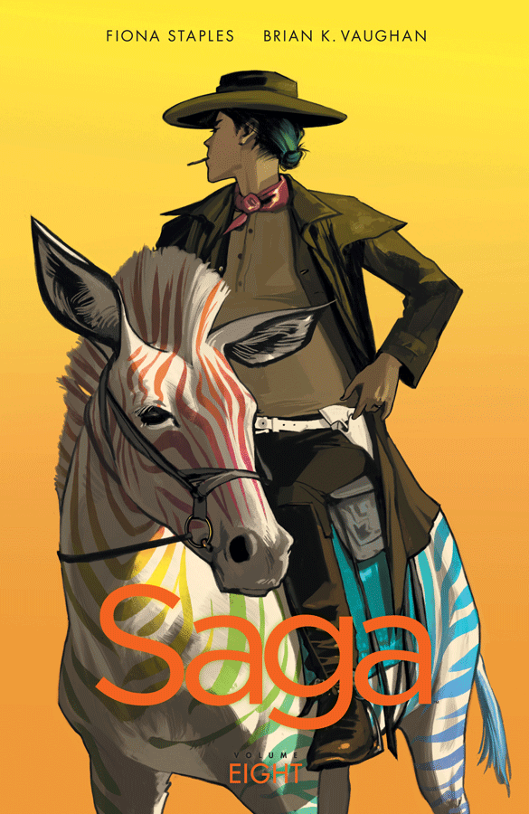 Saga vol. 8, copertina di Fiona Staples