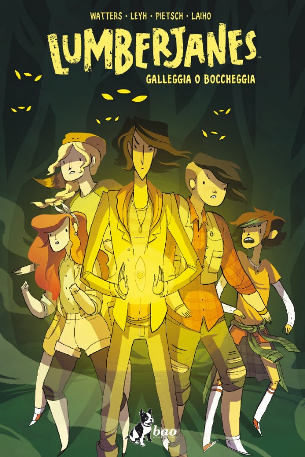 Lumberjanes vol. 6: Galleggiare e boccheggiare, copertina di Noelle Stevenson