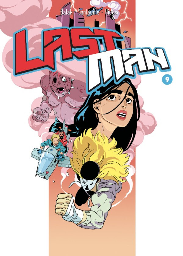 Last Man vol. 9, copertina di Bastien Vivès