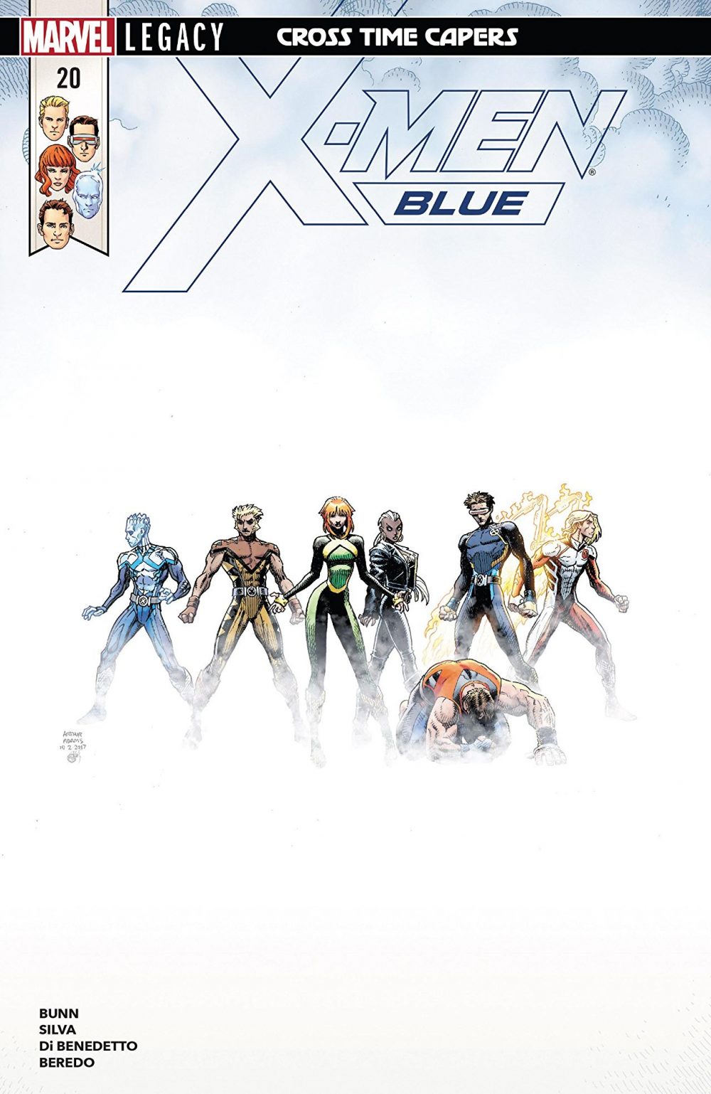 X-Men Blue #20, copertina di Arthur Adams