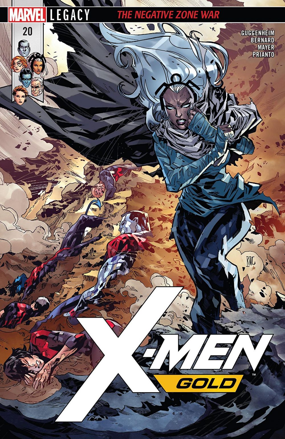 X-Men: Gold #20, copertina di Ken Lashley