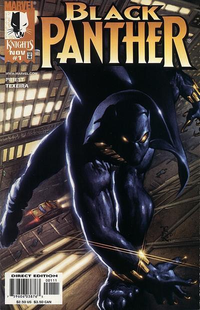 Black Panther #1, copertina di Mark Texeira