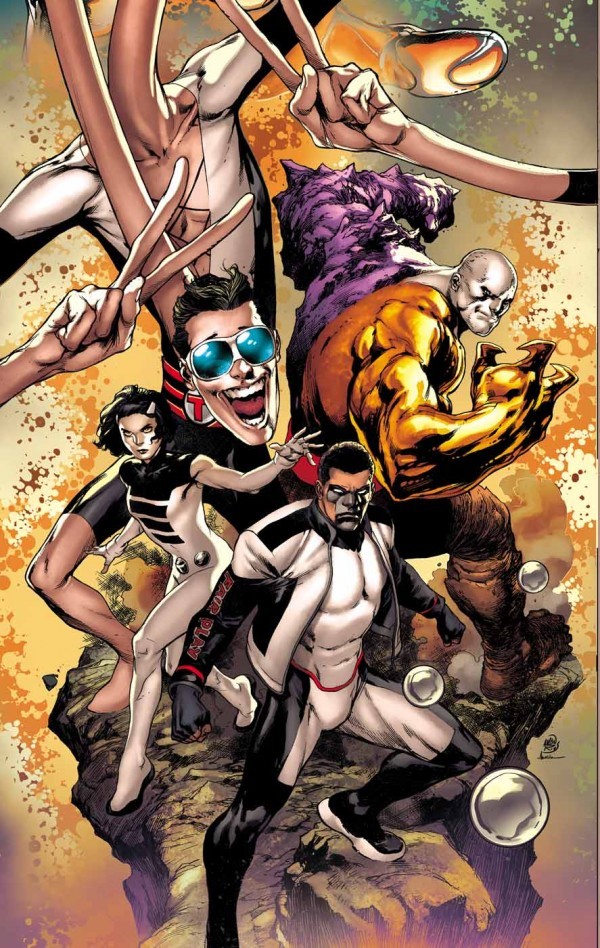 The Terrifics #1, copertina di Ivan Reis