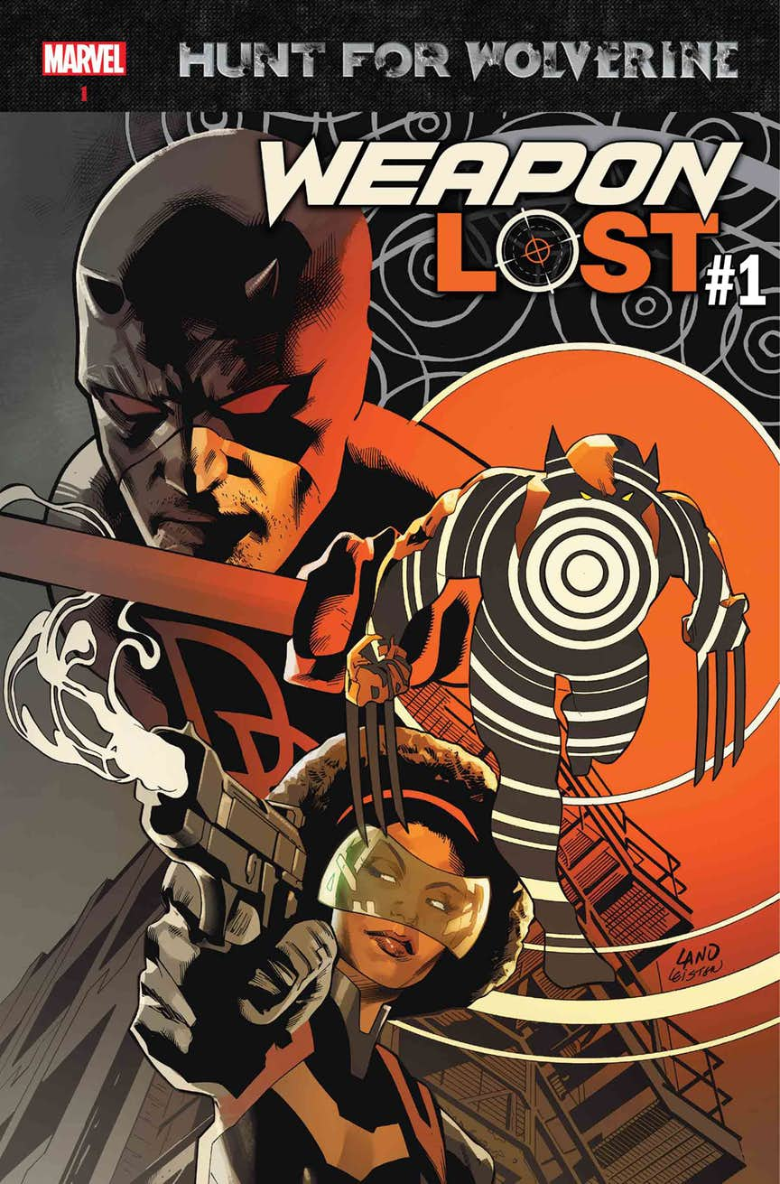 Weapon Lost #1, copertina di Greg Land e Matt Wilson