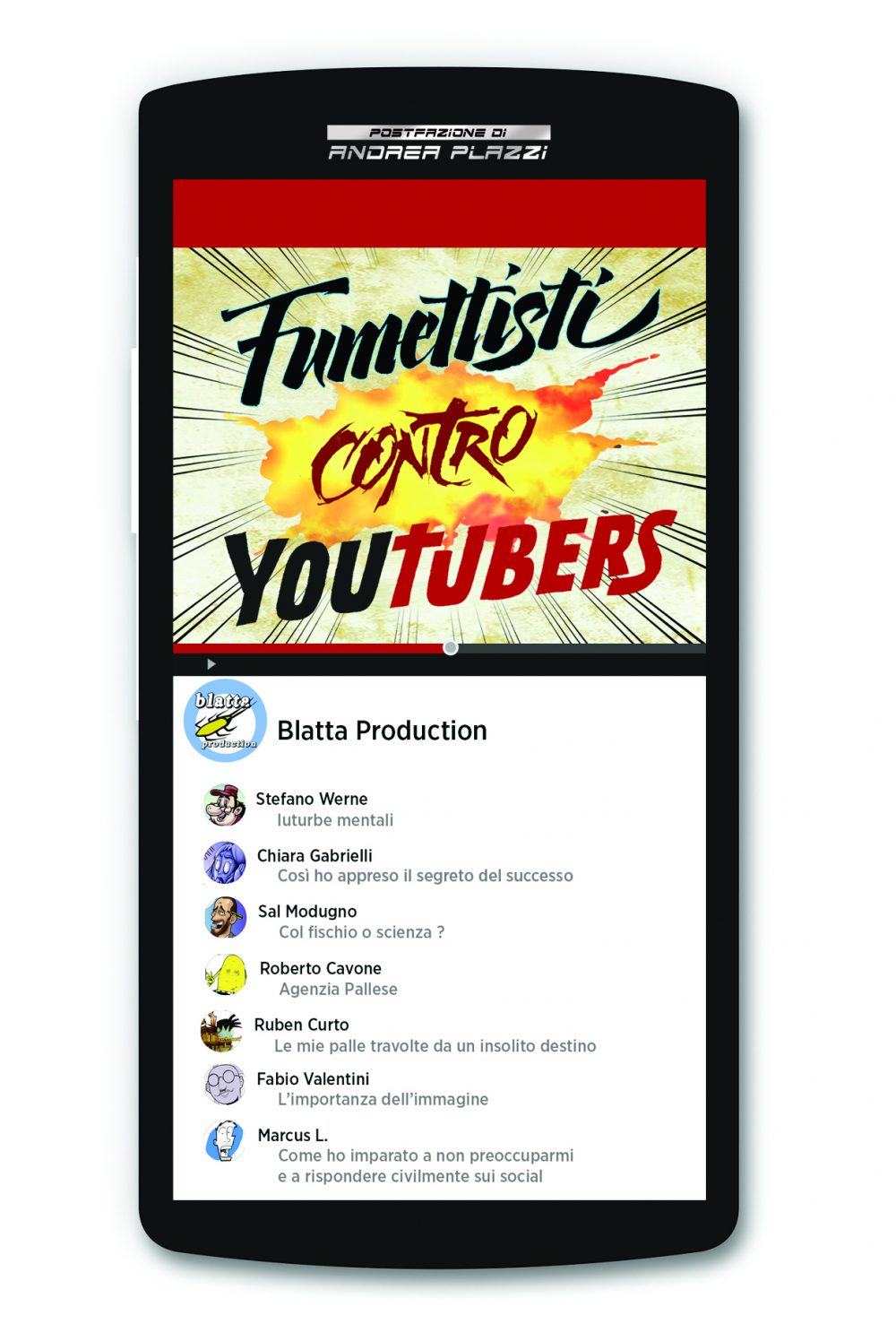 Fumettisti contro Youtubers, copertina