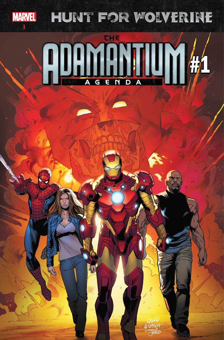 Adamantium Agenda #1, copertina di Greg Land e Matt Wilson