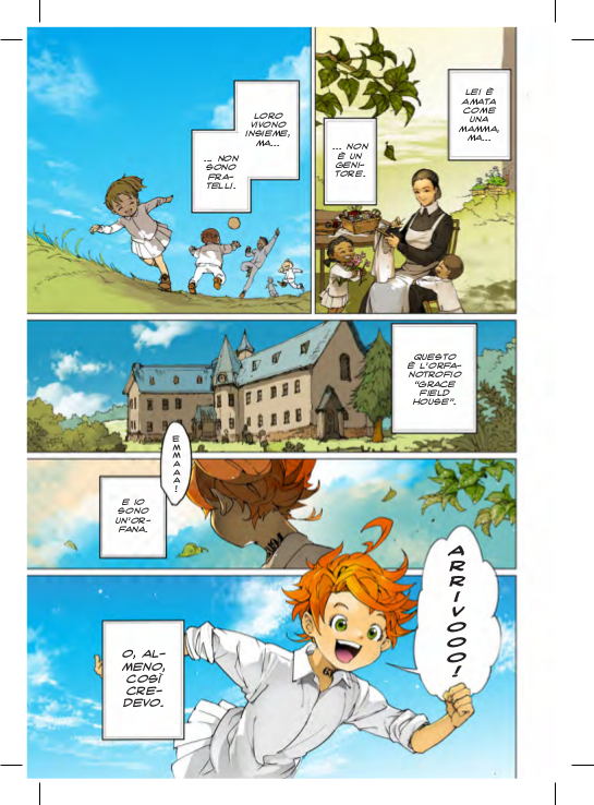 The Promised Neverland 1, anteprima 01