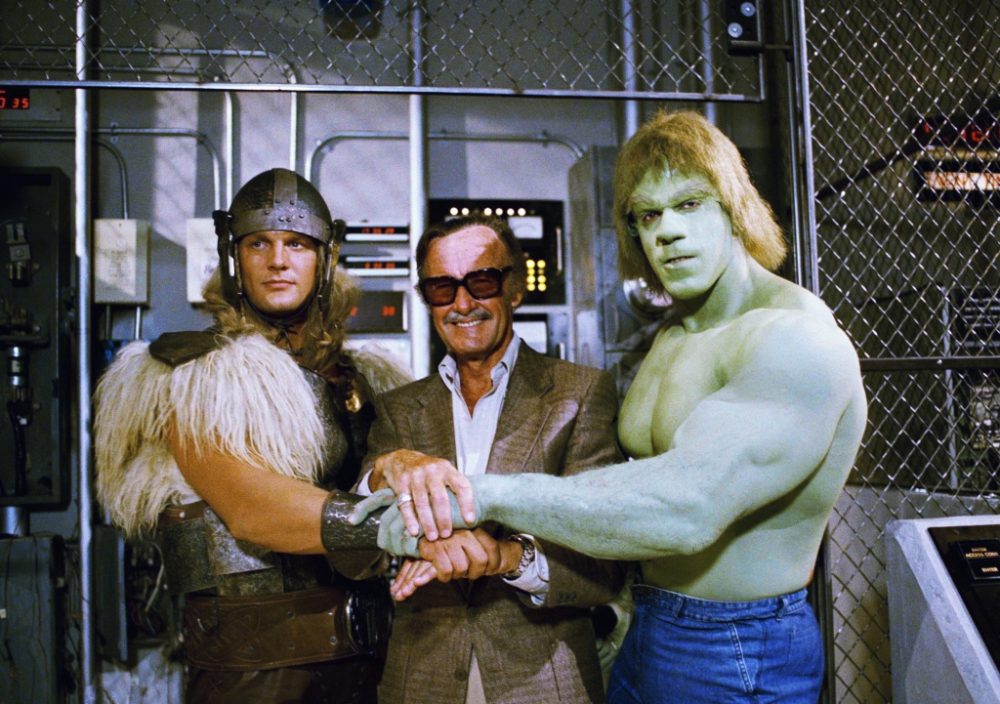 Stan Lee, Lou Ferrigno ed Eric Kramer