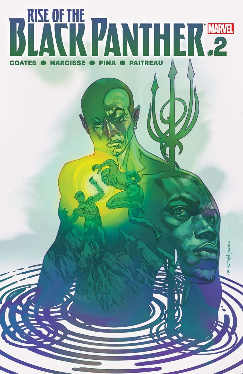 Rise of the Black Panther #2, copertina di Brian Stelfreeze