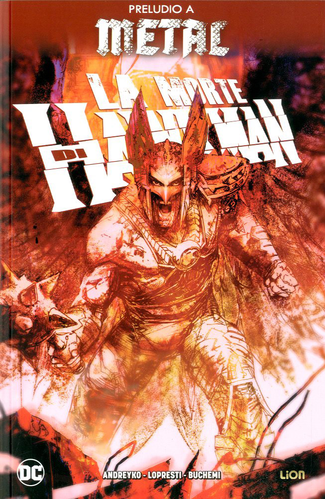 La Morte di Hawkman, copertina di Bill Sienkiewicz